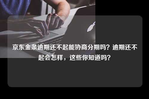 京东金条逾期还不起能协商分期吗？逾期还不起会怎样，这些你知道吗？