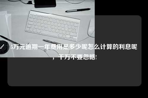 5万元逾期一年费用是多少呢怎么计算的利息呢，千万不要忽略!