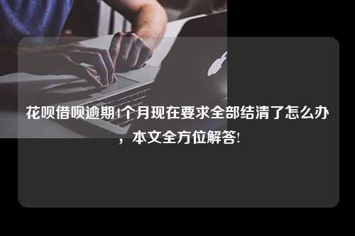 花呗借呗逾期4个月现在要求全部结清了怎么办，本文全方位解答!