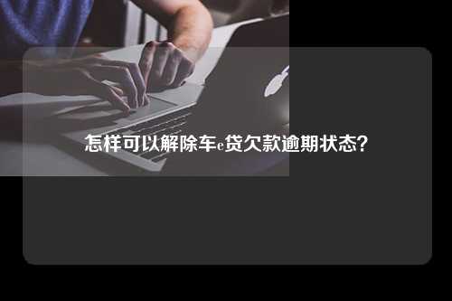 怎样可以解除车e贷欠款逾期状态？